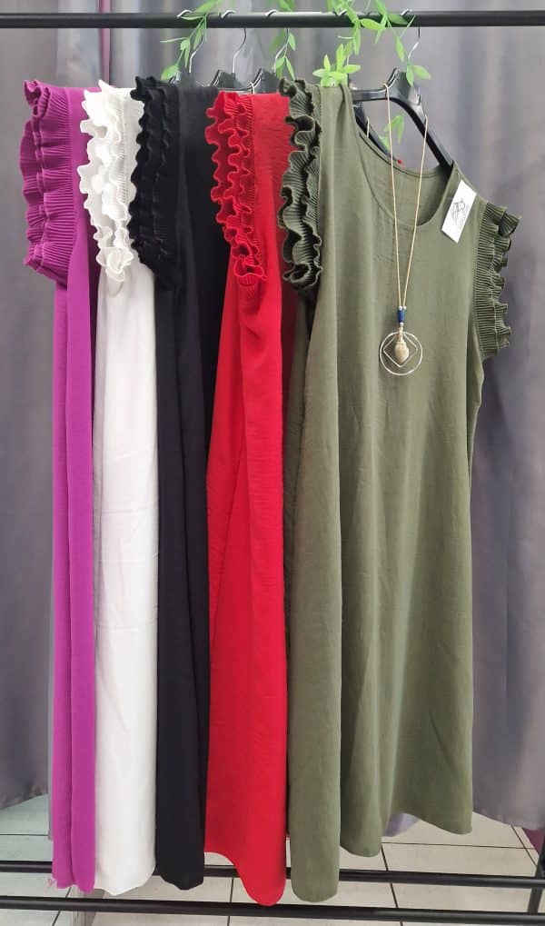 Vestido m/volante 22044 Rocker