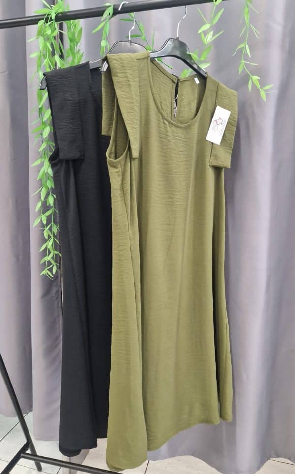 Vestido liso bomba 8036 Falcata