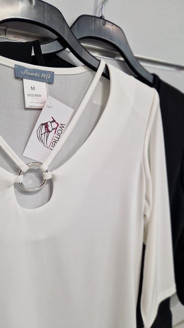 Camiseta lisa anilla 603900 SANTI - Imagen 3